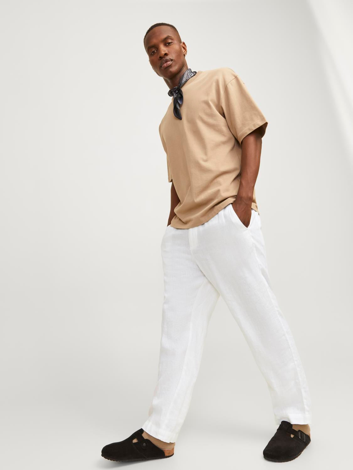 JPSTKARL Pants - Bright White
