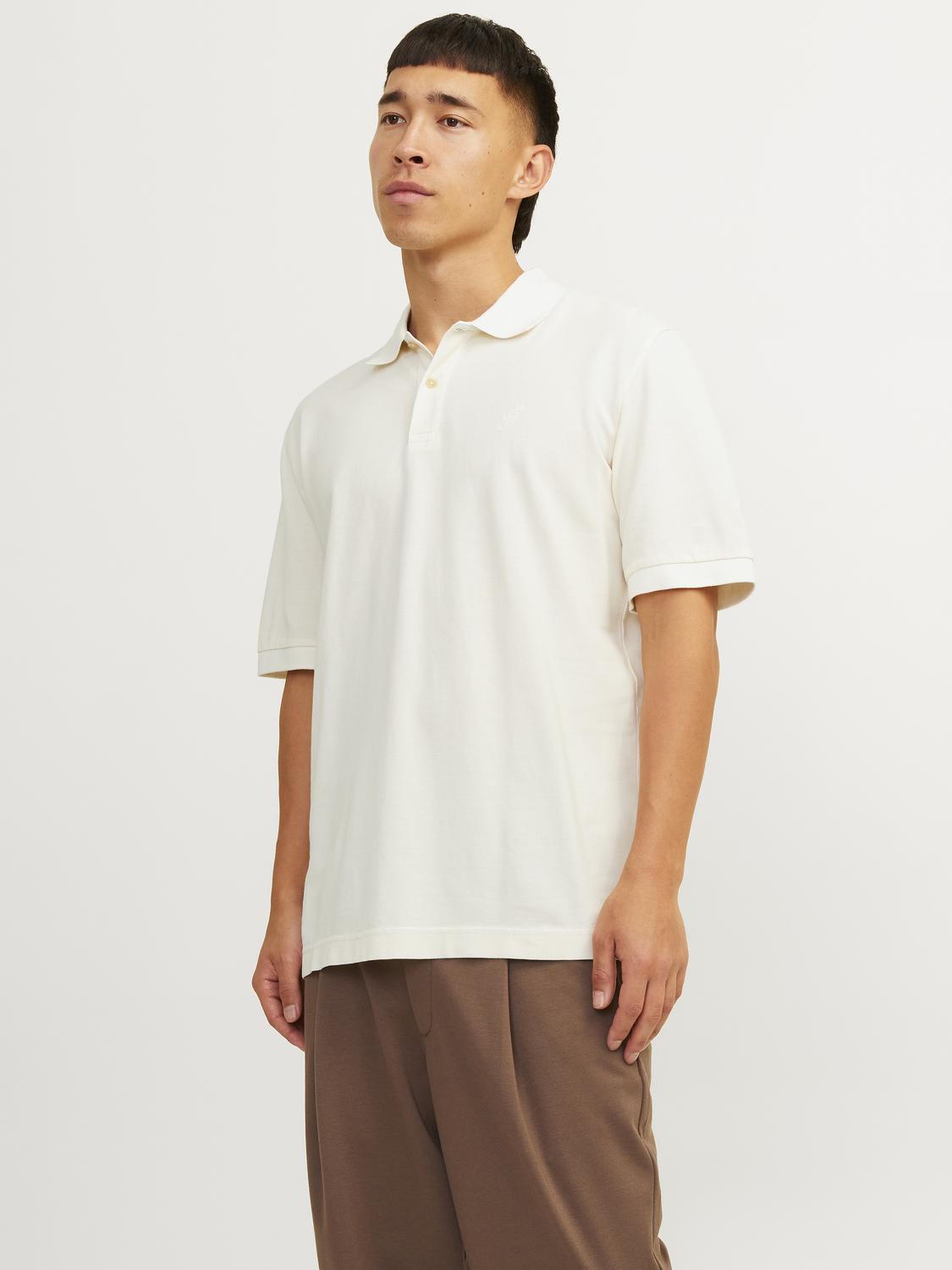 JPRCCWILLIAM Polo Shirt - Cloud Dancer