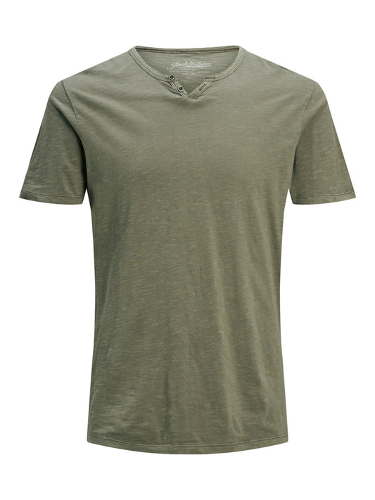 JJESPLIT T-Shirt - dusky green