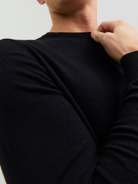 JJEEMIL Pullover - Black