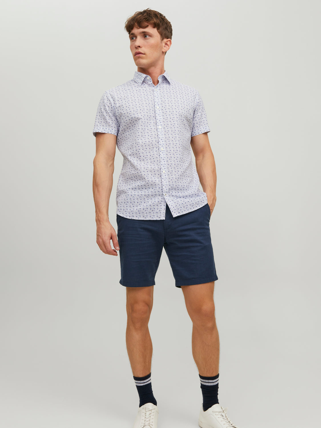 JPSTDAVE Shorts - Navy Blazer