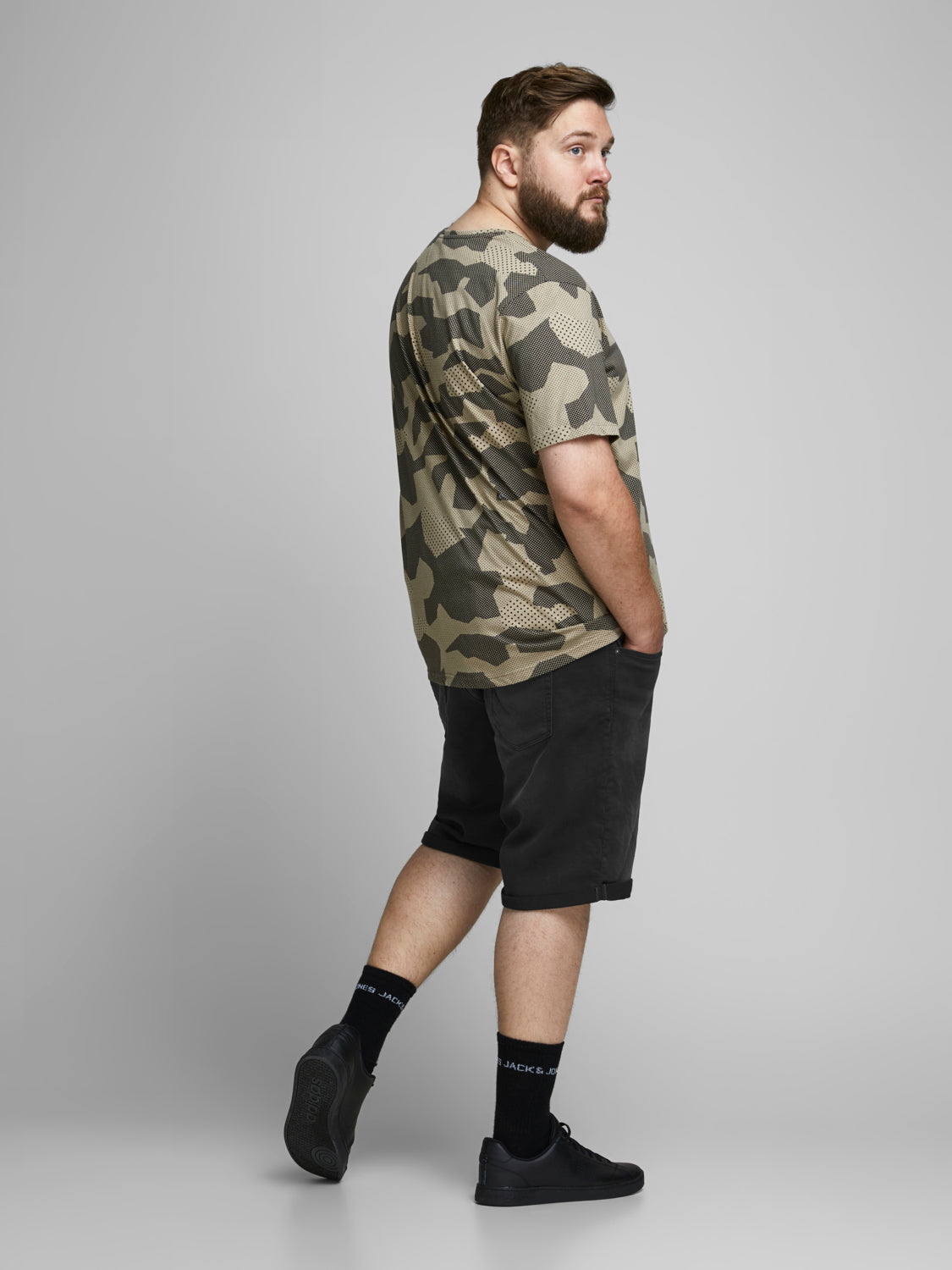 PlusSize JJIRICK Shorts - Blue Denim