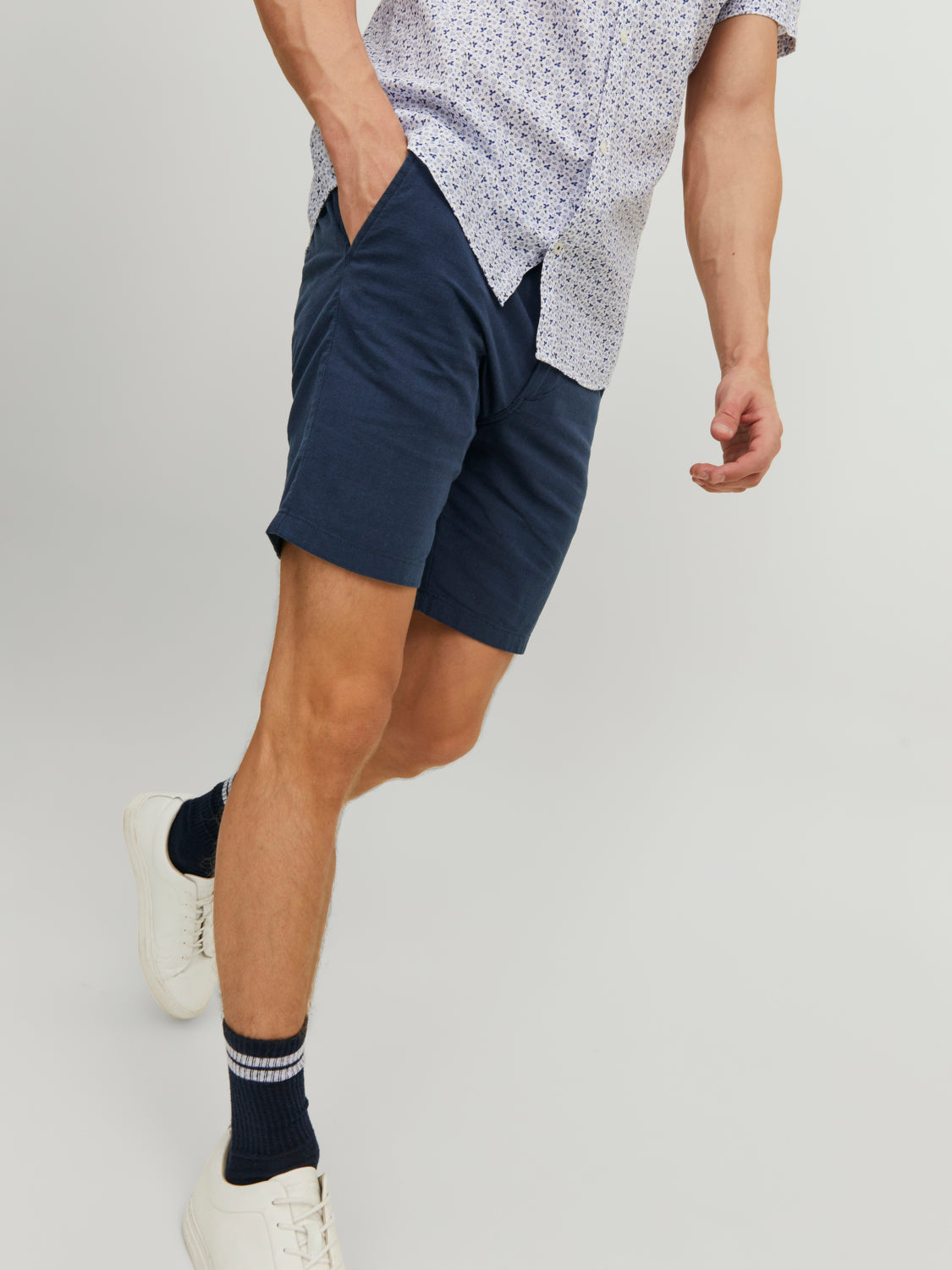 JPSTDAVE Shorts - Navy Blazer
