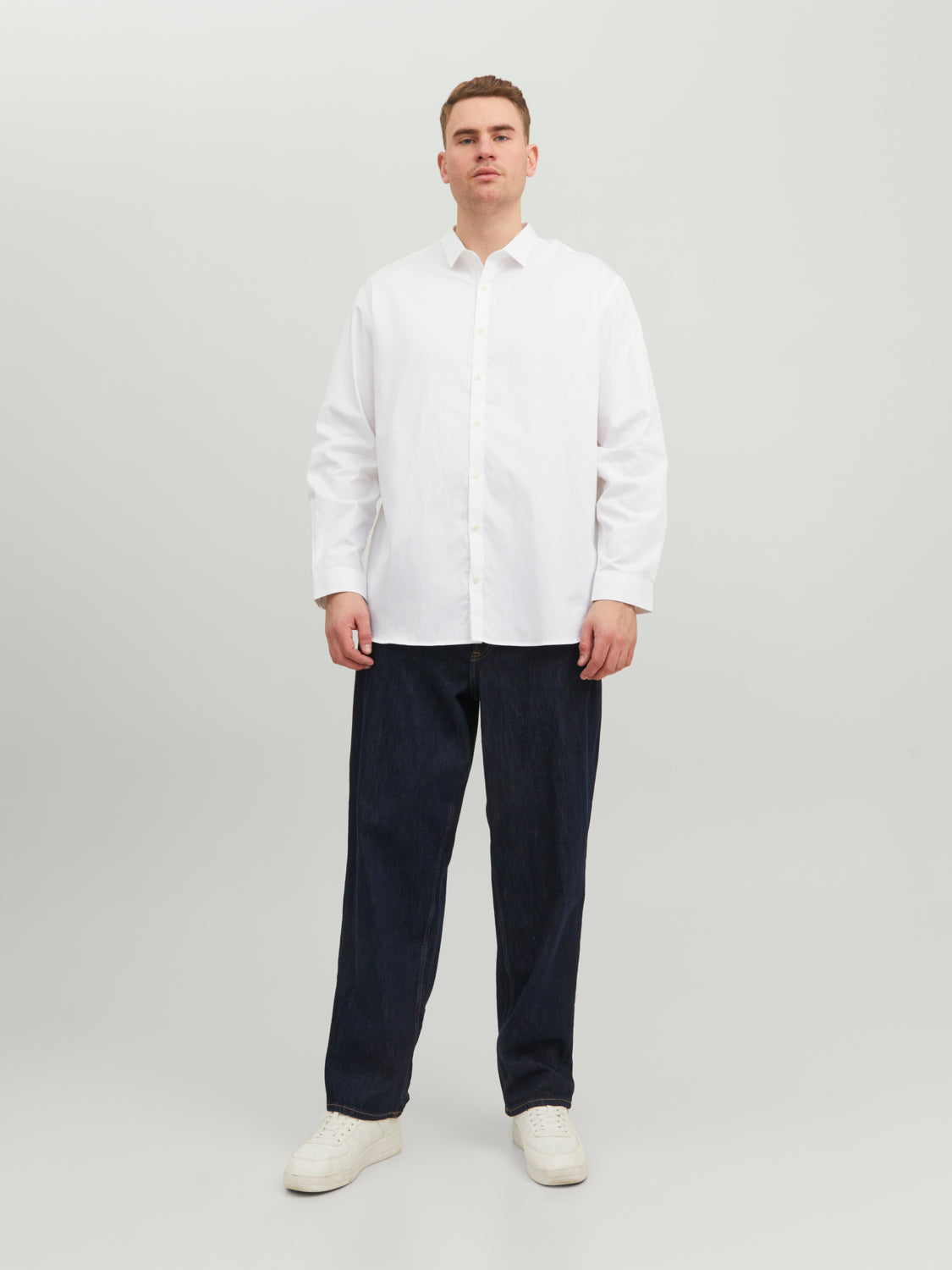 PlusSize JPRBLACARDIFF Shirts - White