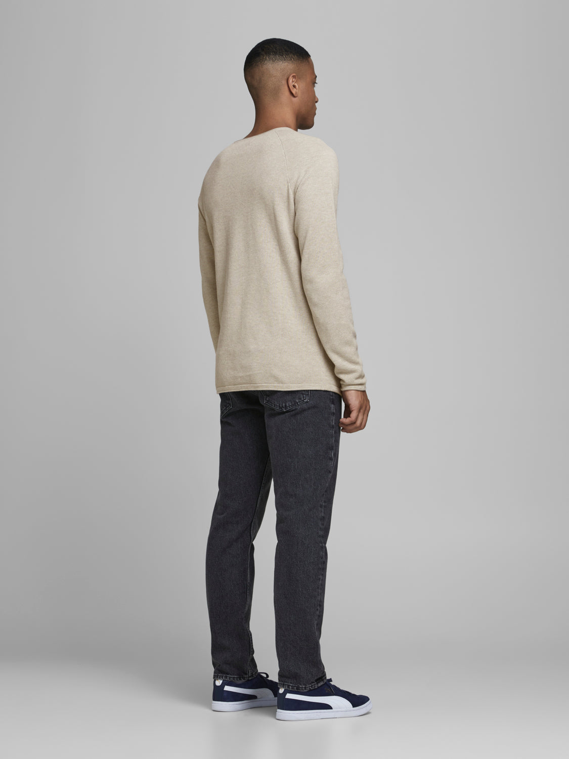 JJEHILL Pullover - oatmeal