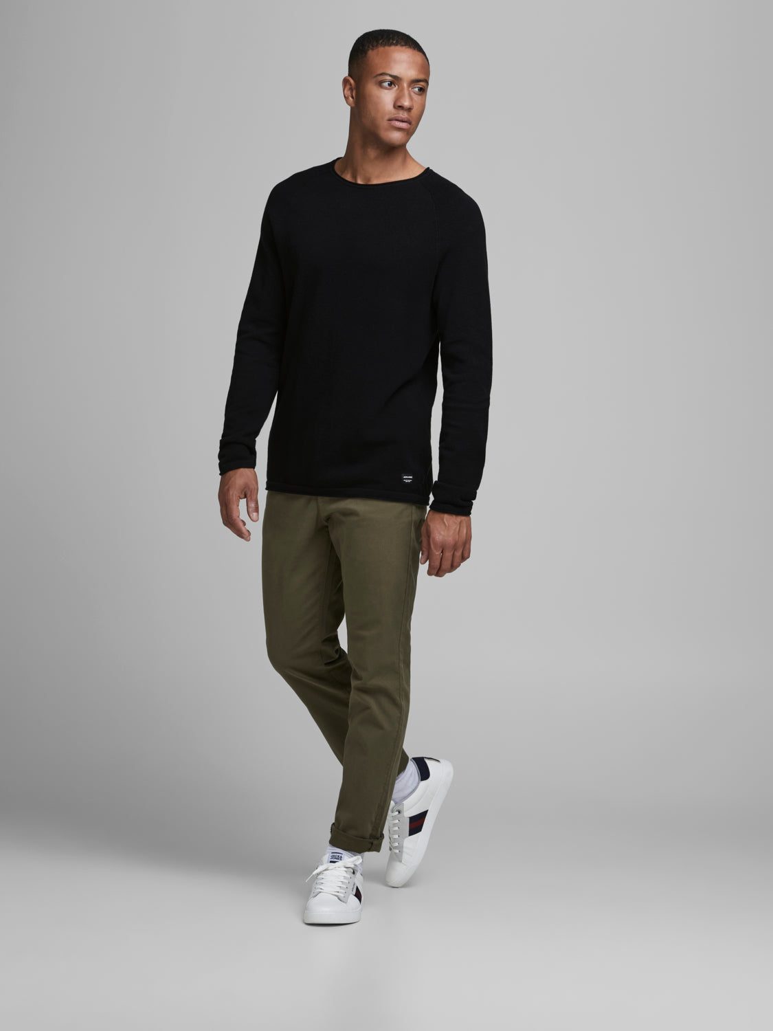 JJEHILL Pullover - black