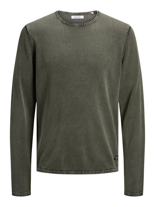 JJELEO Pullover - Dusty Olive