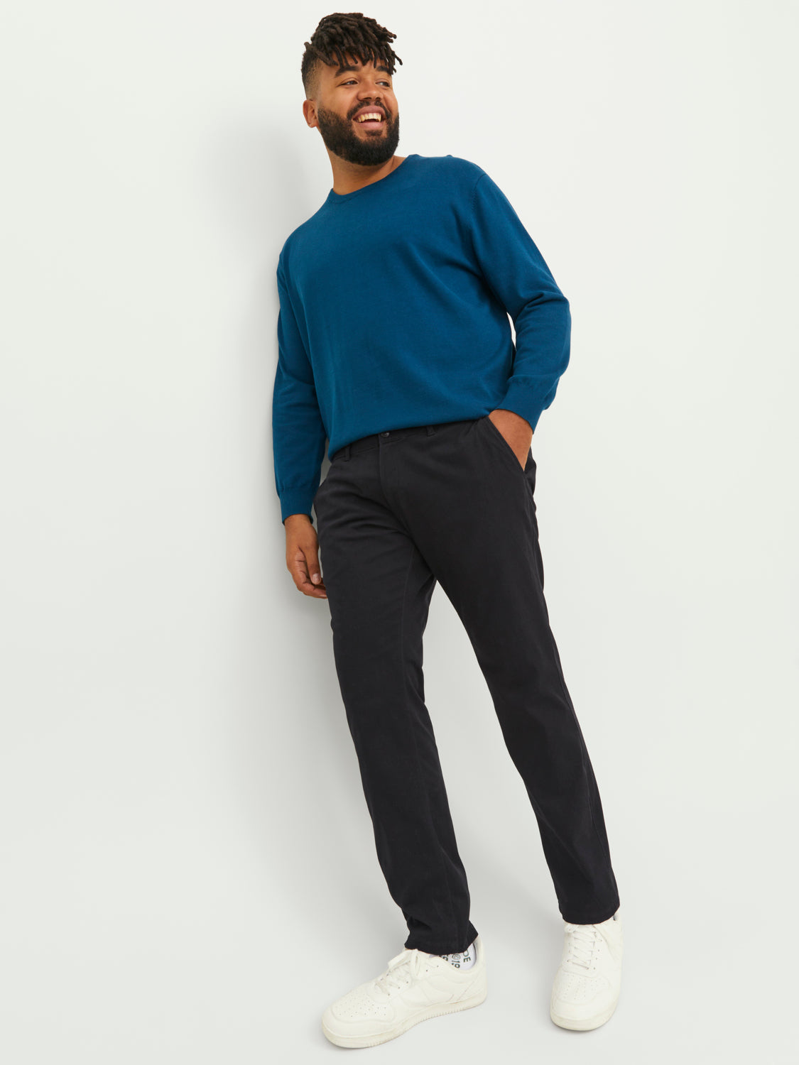 PlusSize JPSTMARCO Pants - Black