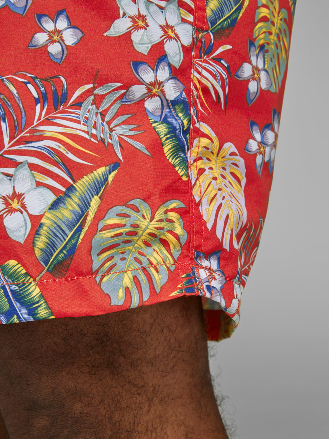 PlusSize JJICALI Swimshorts - Fiery Red