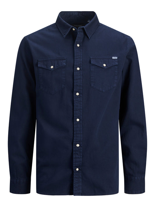 JJESHERIDAN Shirts - Dark Navy