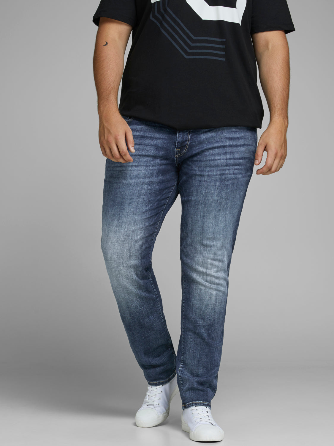 PlusSize JJITIM Jeans - Blue Denim