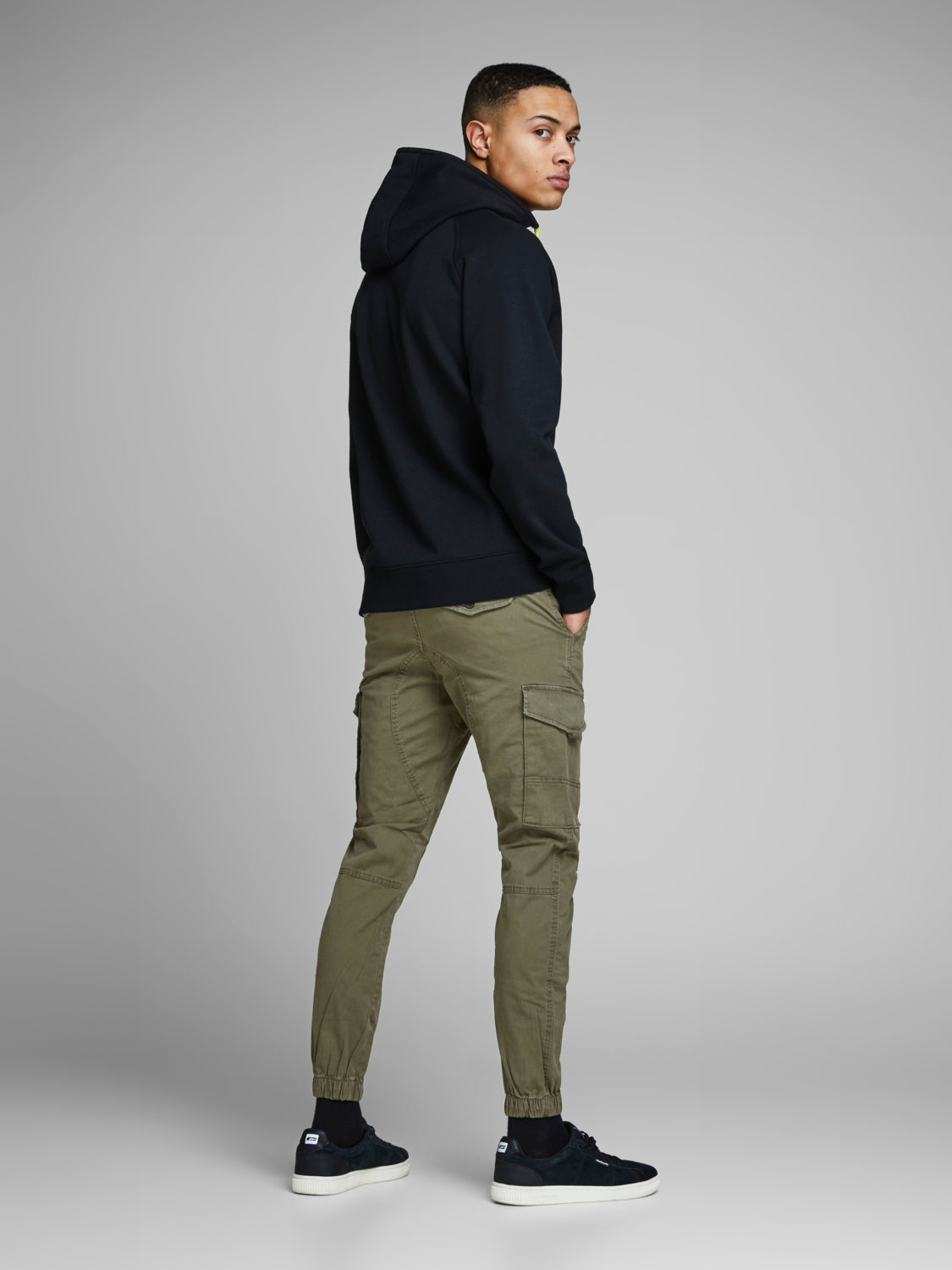 JJIPAUL Pants - olive night