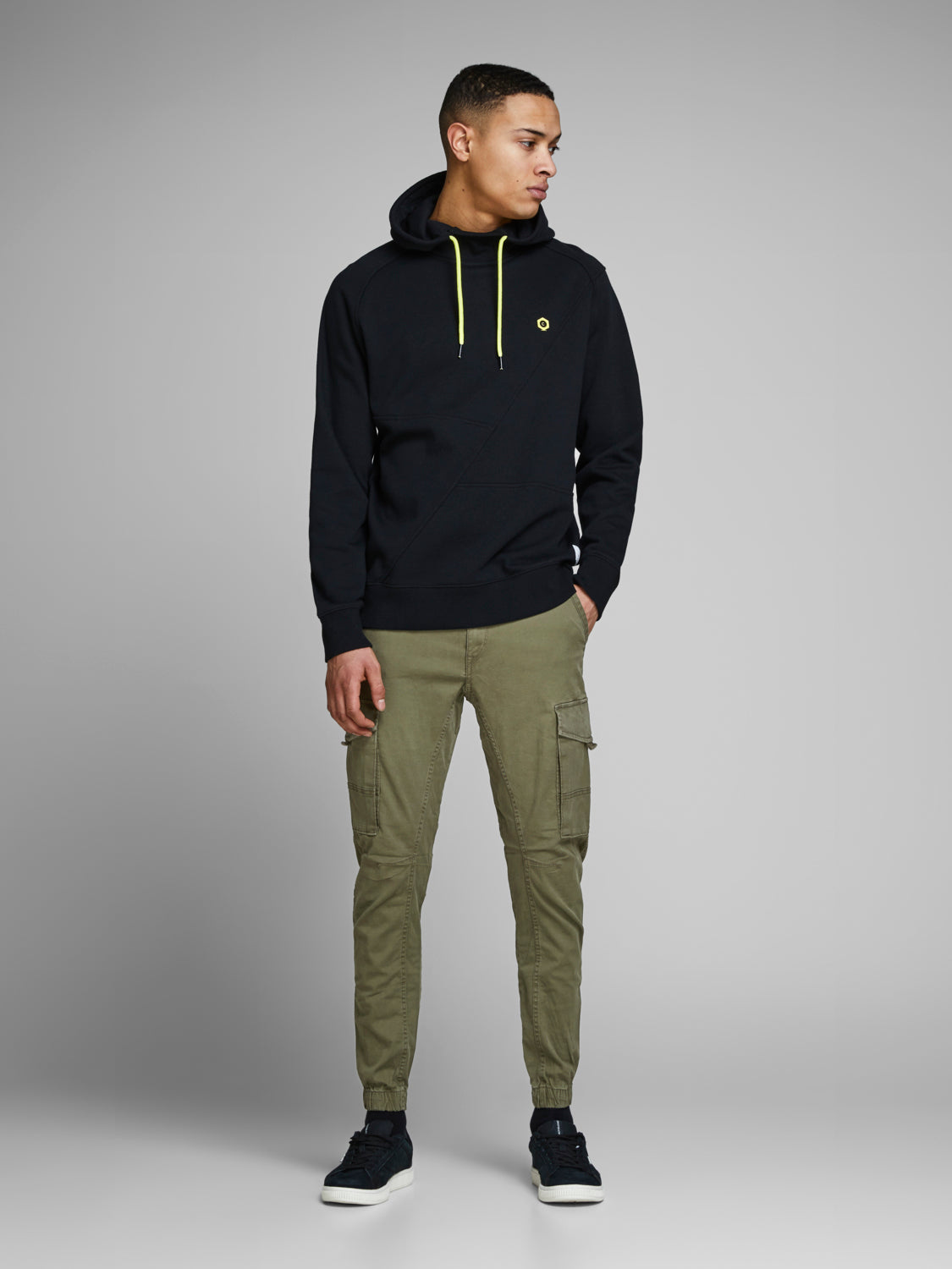 JJIPAUL Pants - olive night