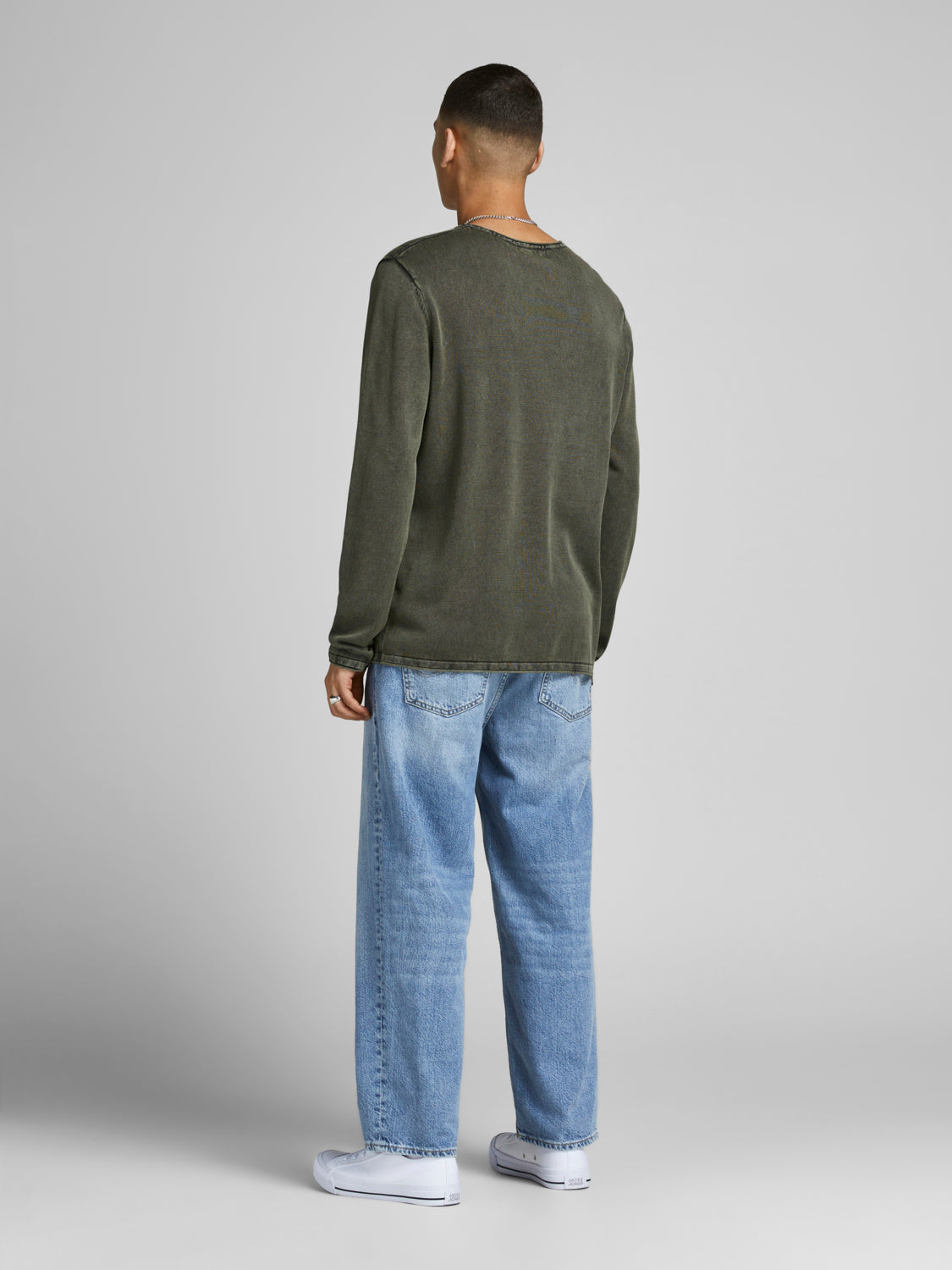 JJELEO Pullover - Dusty Olive