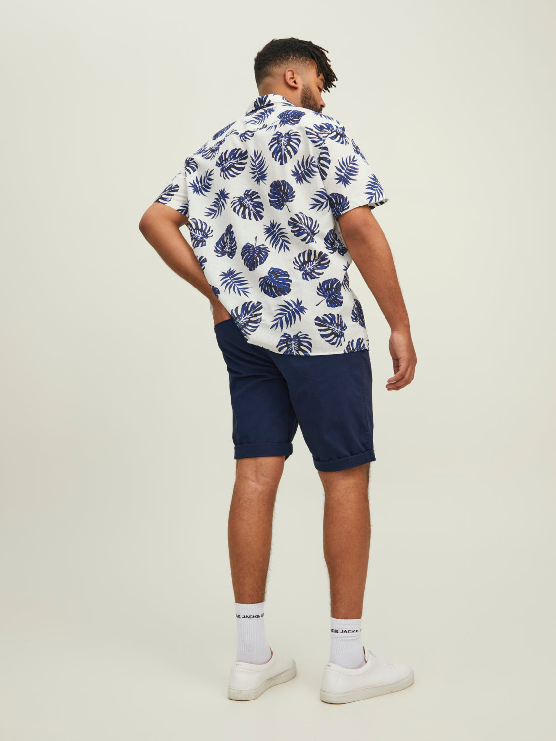 PlusSize JJIDAVE Shorts - Navy Blazer