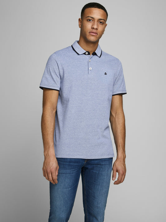JJEPAULOS Polo Shirt - bright cobalt