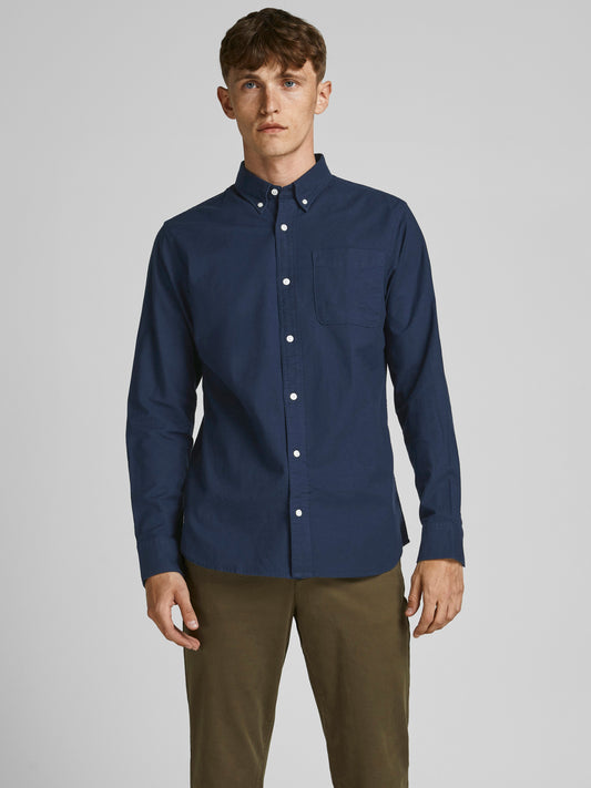 JPRBLUBROOK Shirts - Navy Blazer