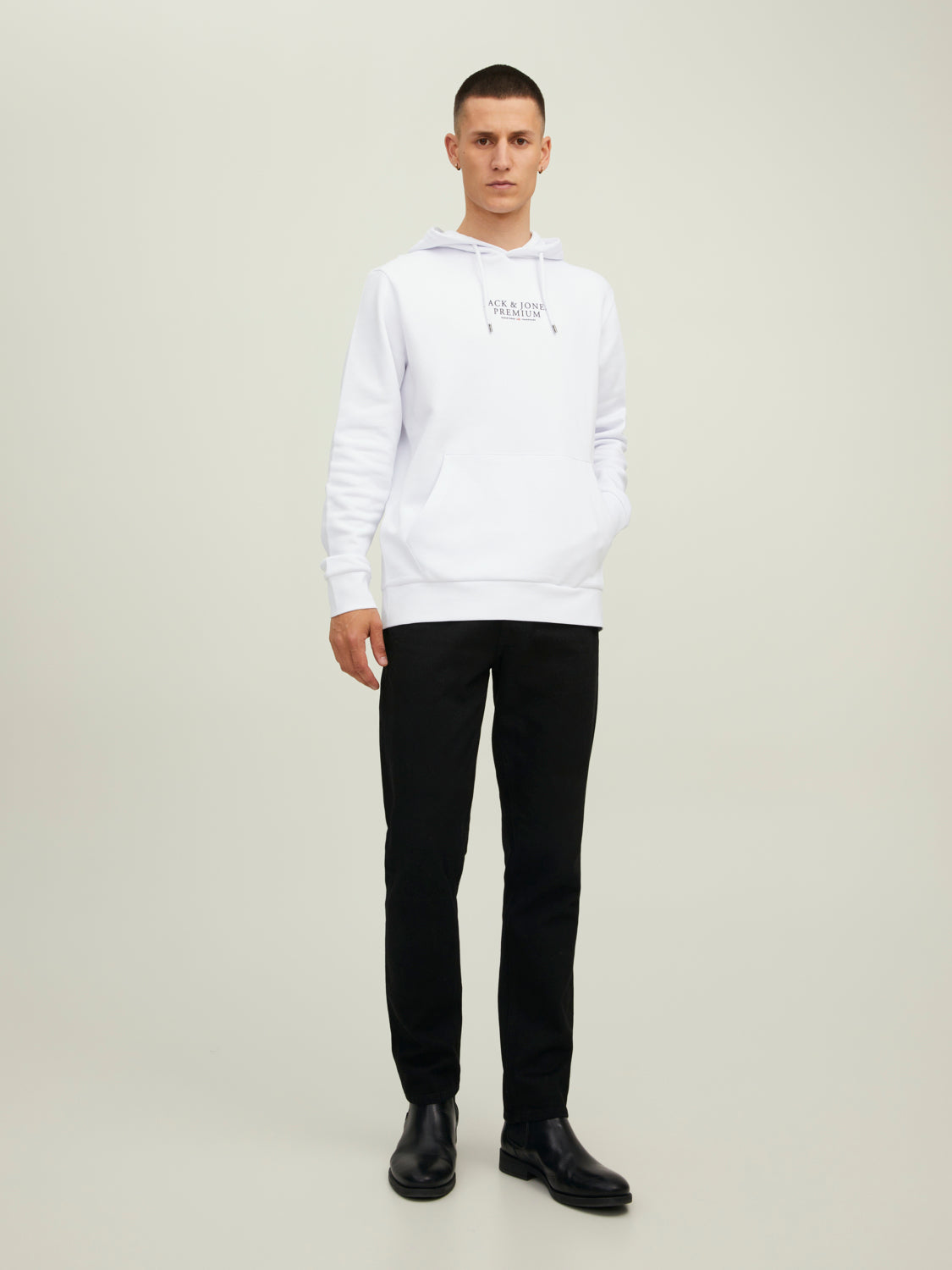 JPRBLUARCHIE Sweat - White