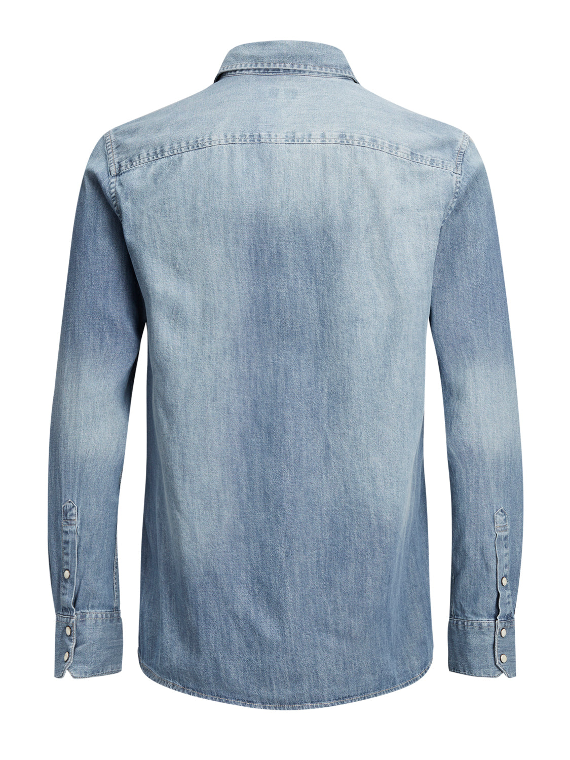 JJESHERIDAN Shirts - medium blue denim