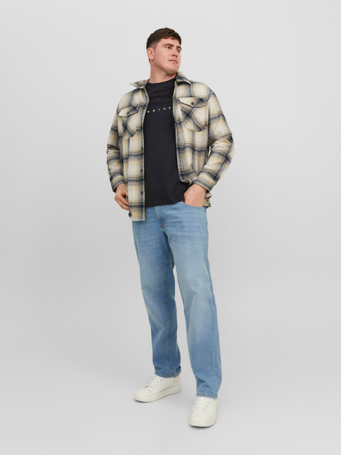 PlusSize JJESTAR T-Shirt - Black