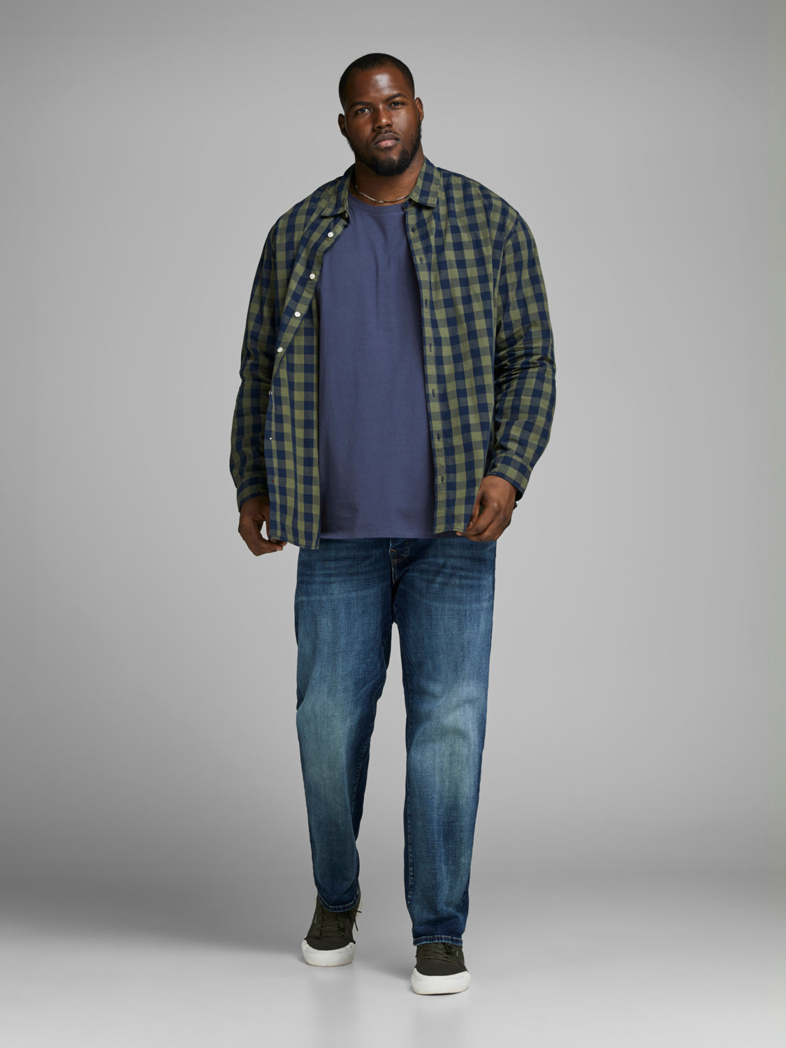 PlusSize JJEORGANIC T-Shirt - Navy Blazer