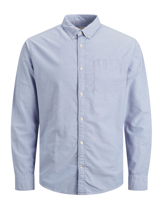 JJEOXFORD Shirts - cashmere blue