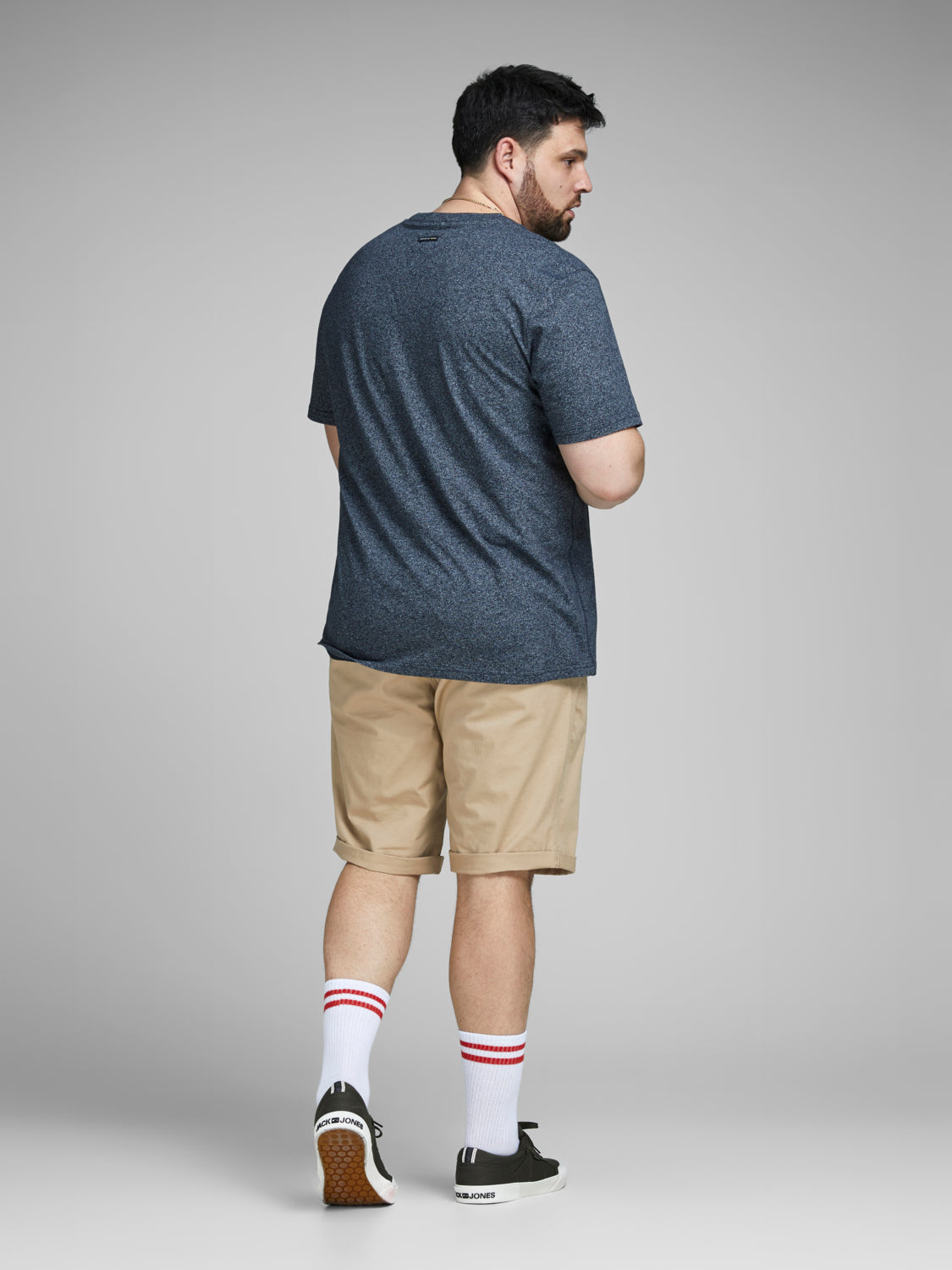 PlusSize JJIENZO Shorts - White Pepper