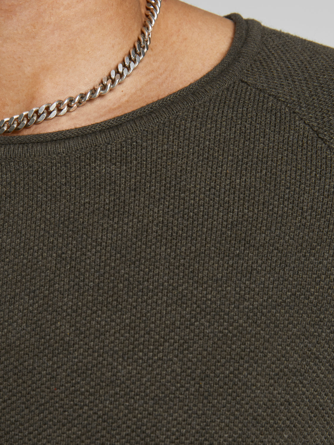 JJEHILL Pullover - Olive Night