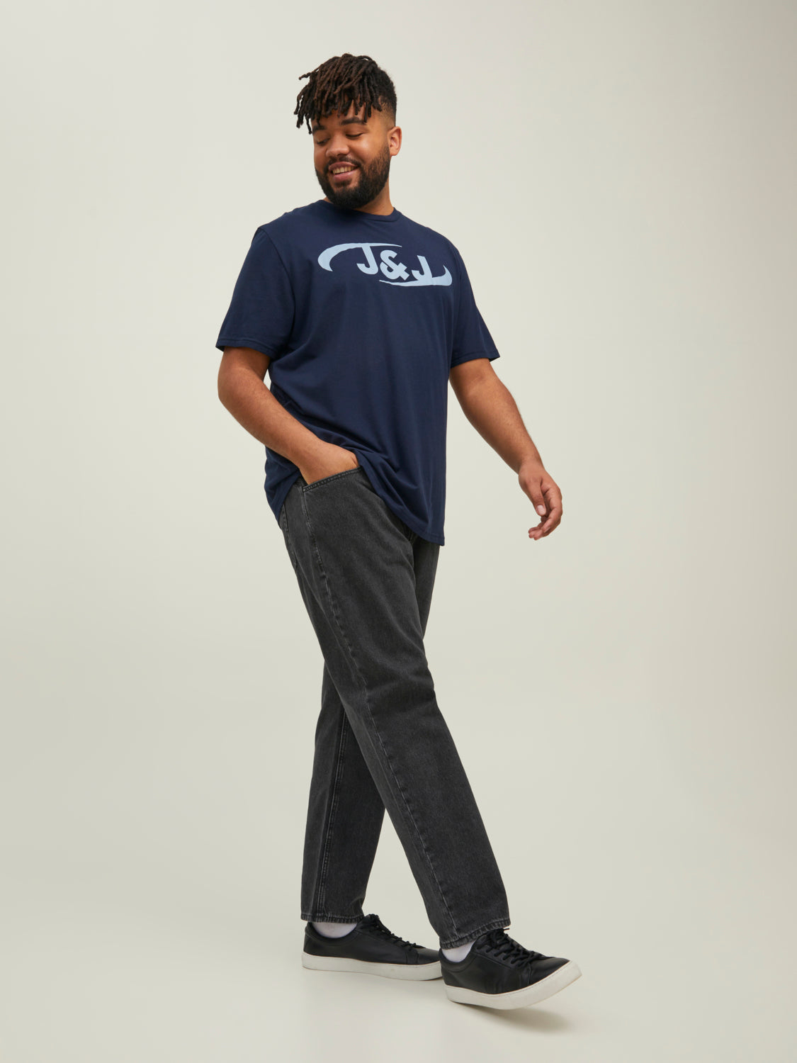 PlusSize JJIMIKE Jeans - Grey Denim