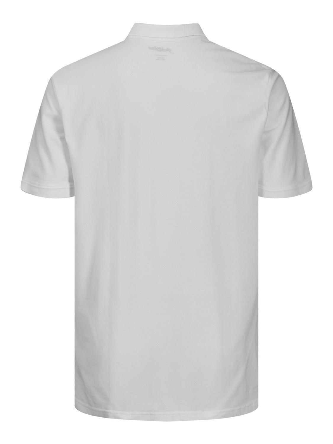 PlusSize JJEBASIC Polo Shirt - White