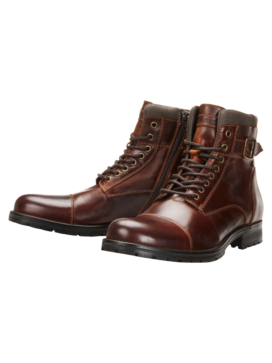 JFWALBANY Boots - brown stone