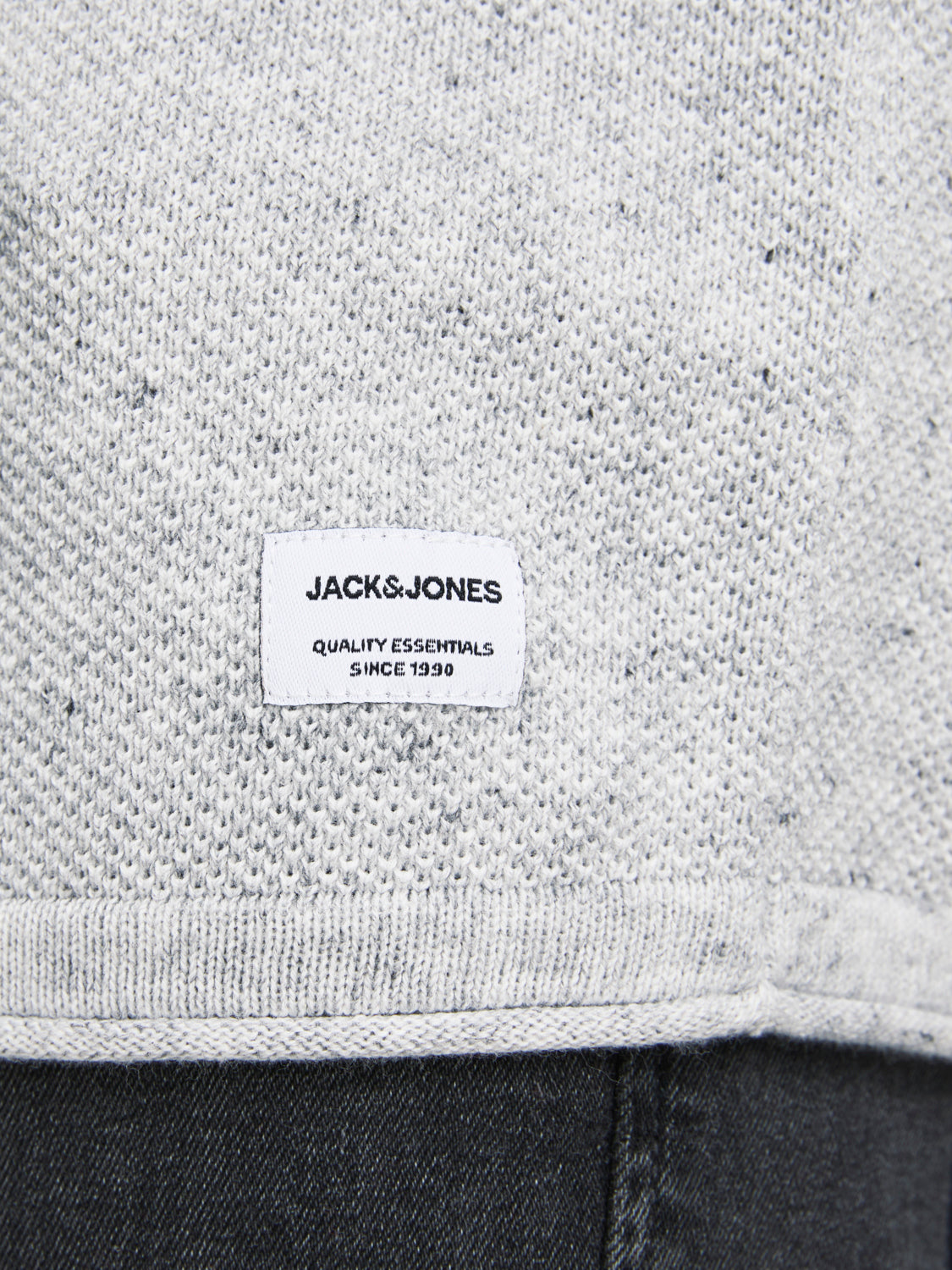 JJEHILL Knit - Light Grey Melange