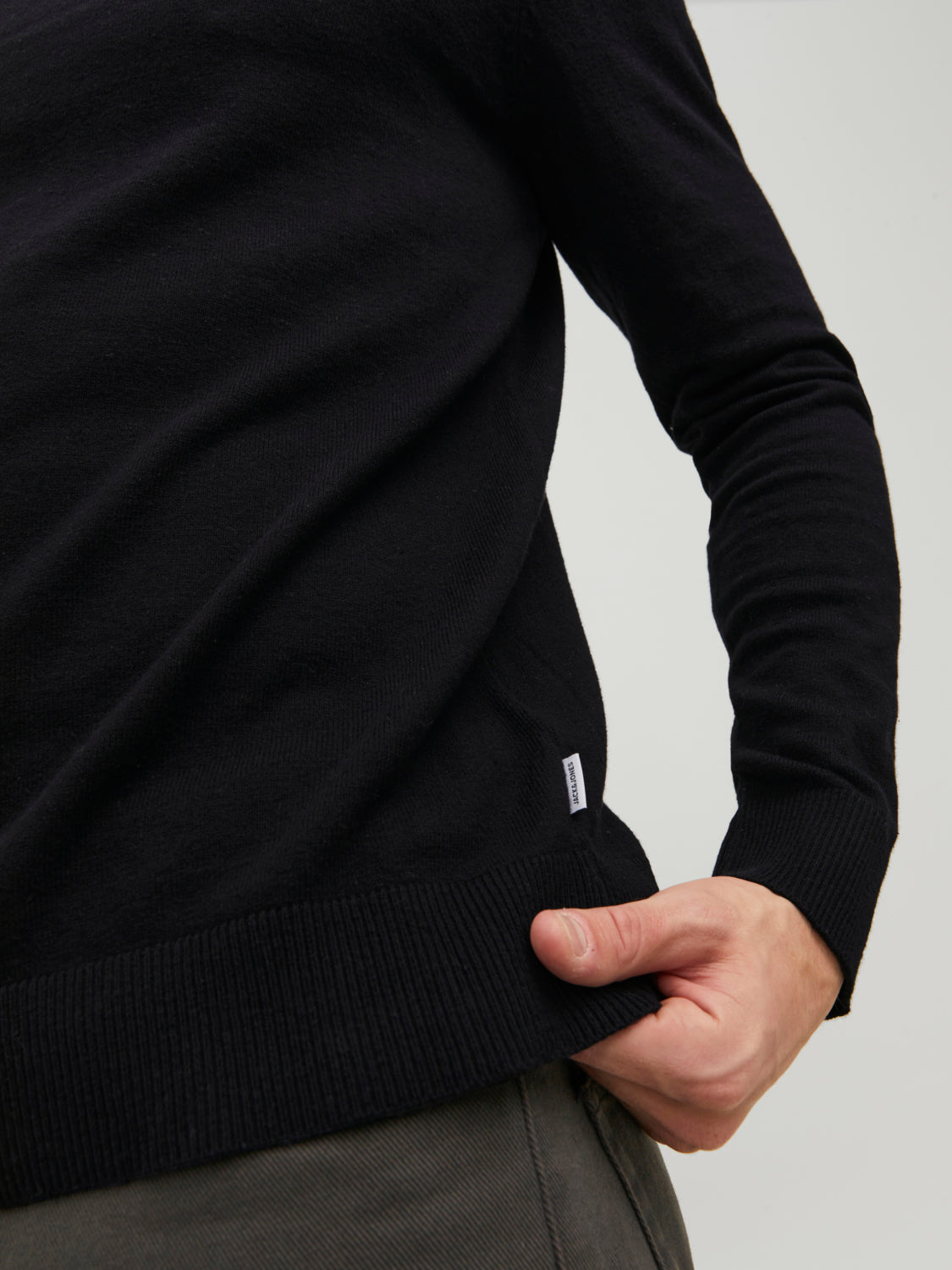 JJEEMIL Pullover - Black