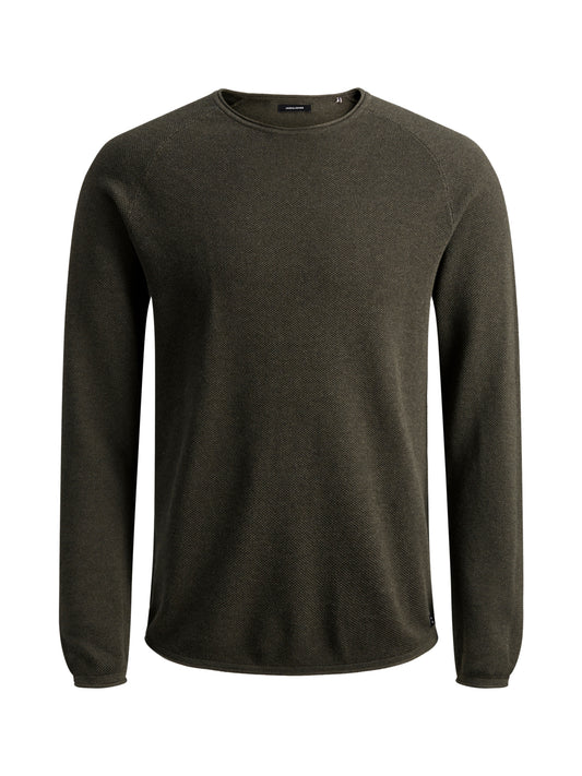 JJEHILL Pullover - Olive Night