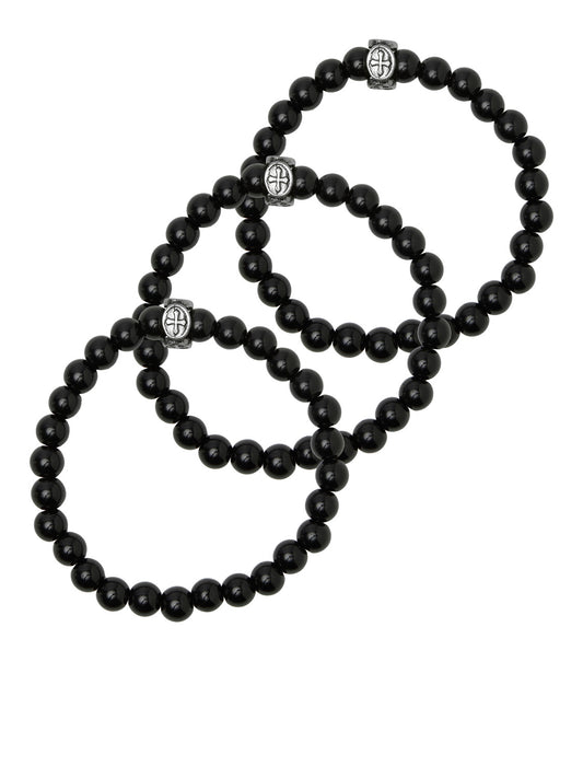 JACBEADS Bracelets - Black