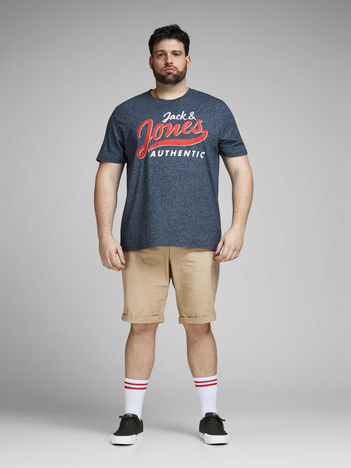 PlusSize JJIENZO Shorts - White Pepper