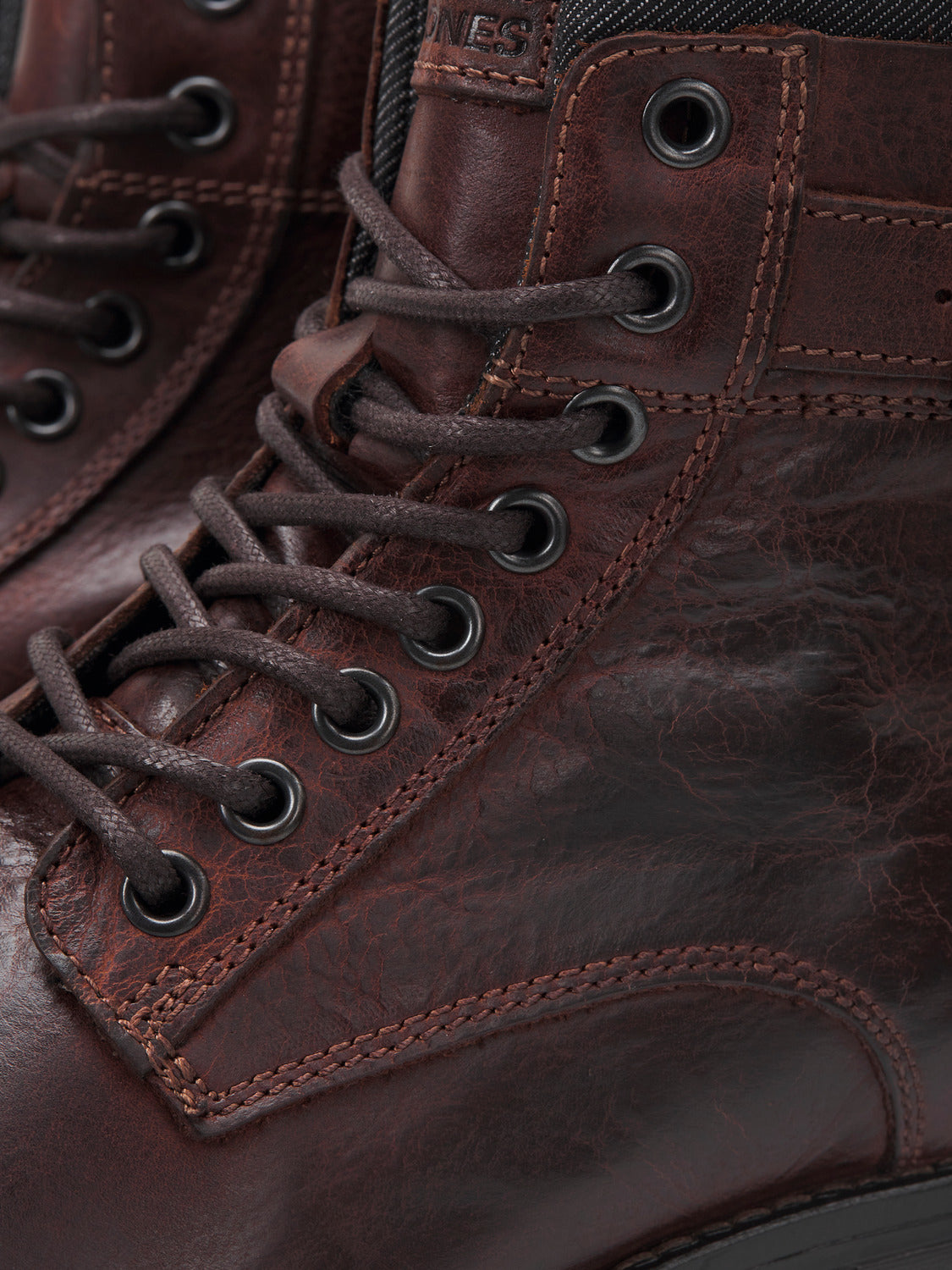 JFWALBANY Boots - brown stone