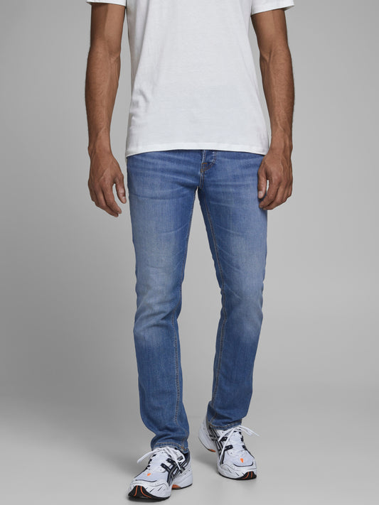JJIGLENN Jeans - Blue Denim