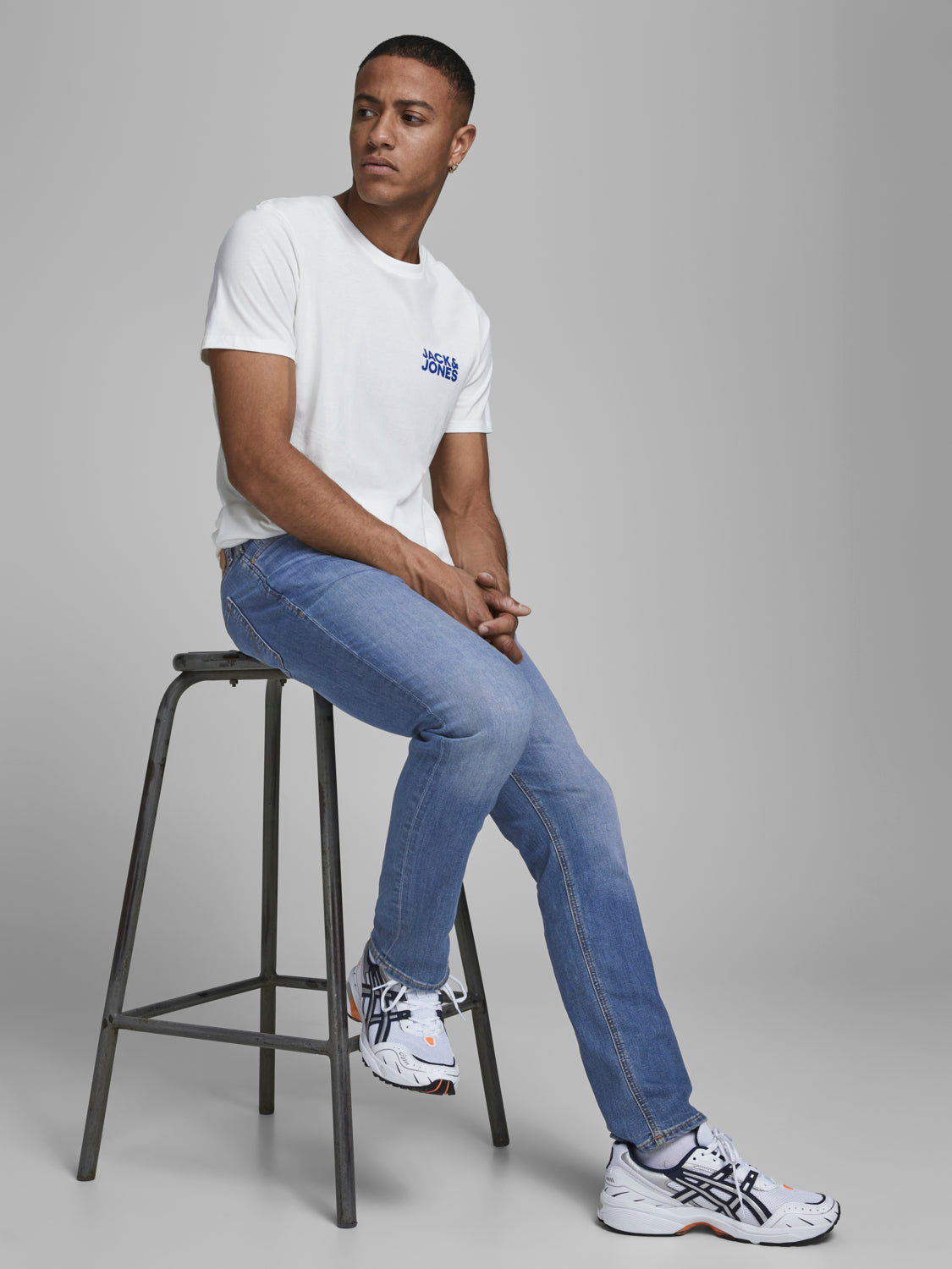 JJIGLENN Jeans - Blue Denim