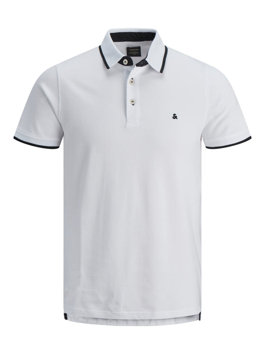 JJEPAULOS Polo Shirt - white