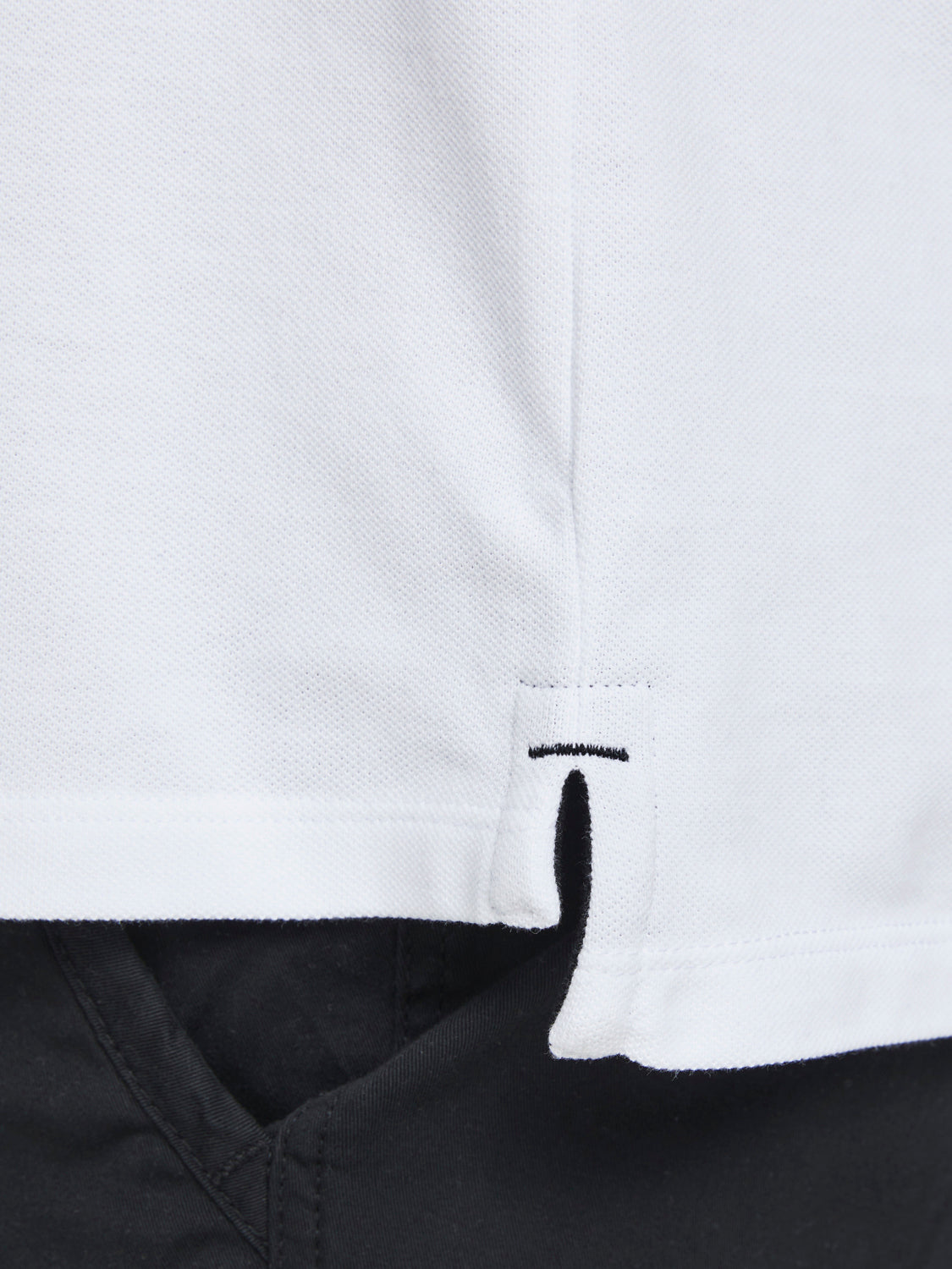 PlusSize JJEPAULOS Polo Shirt - White