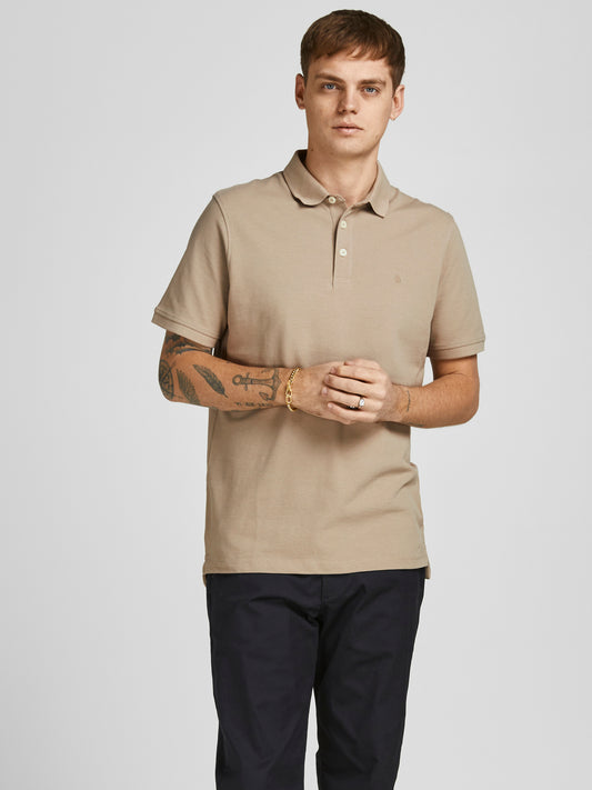 JJEPAULOS Polo Shirt - Crockery