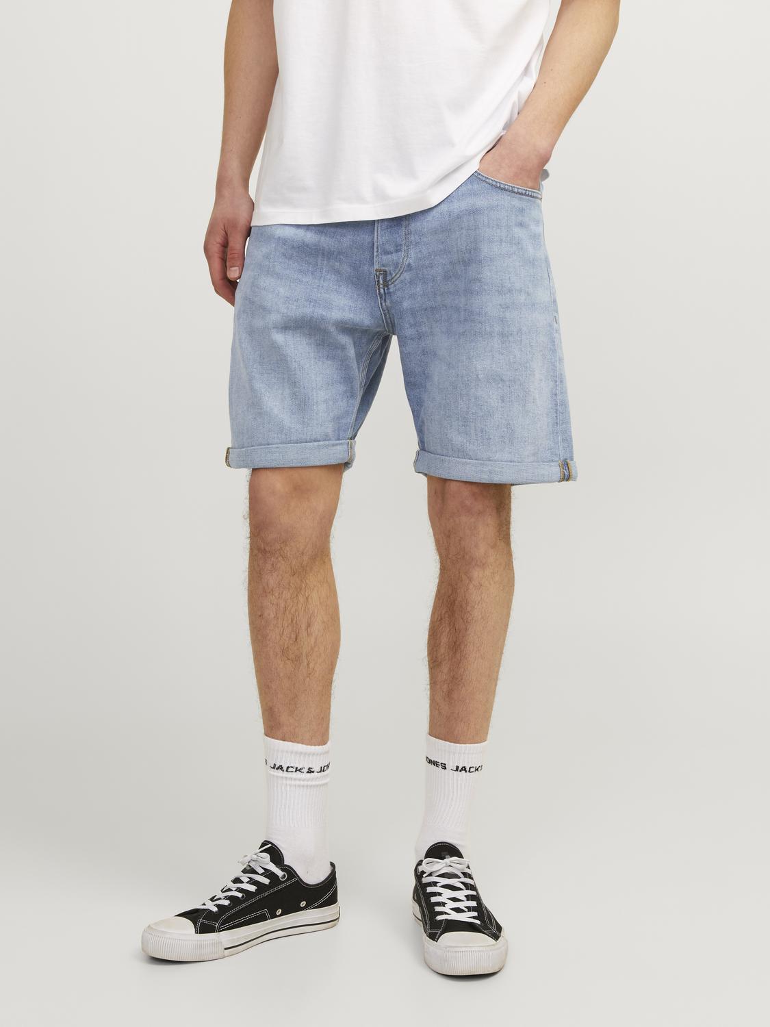 JJICHRIS Shorts - Blue Denim