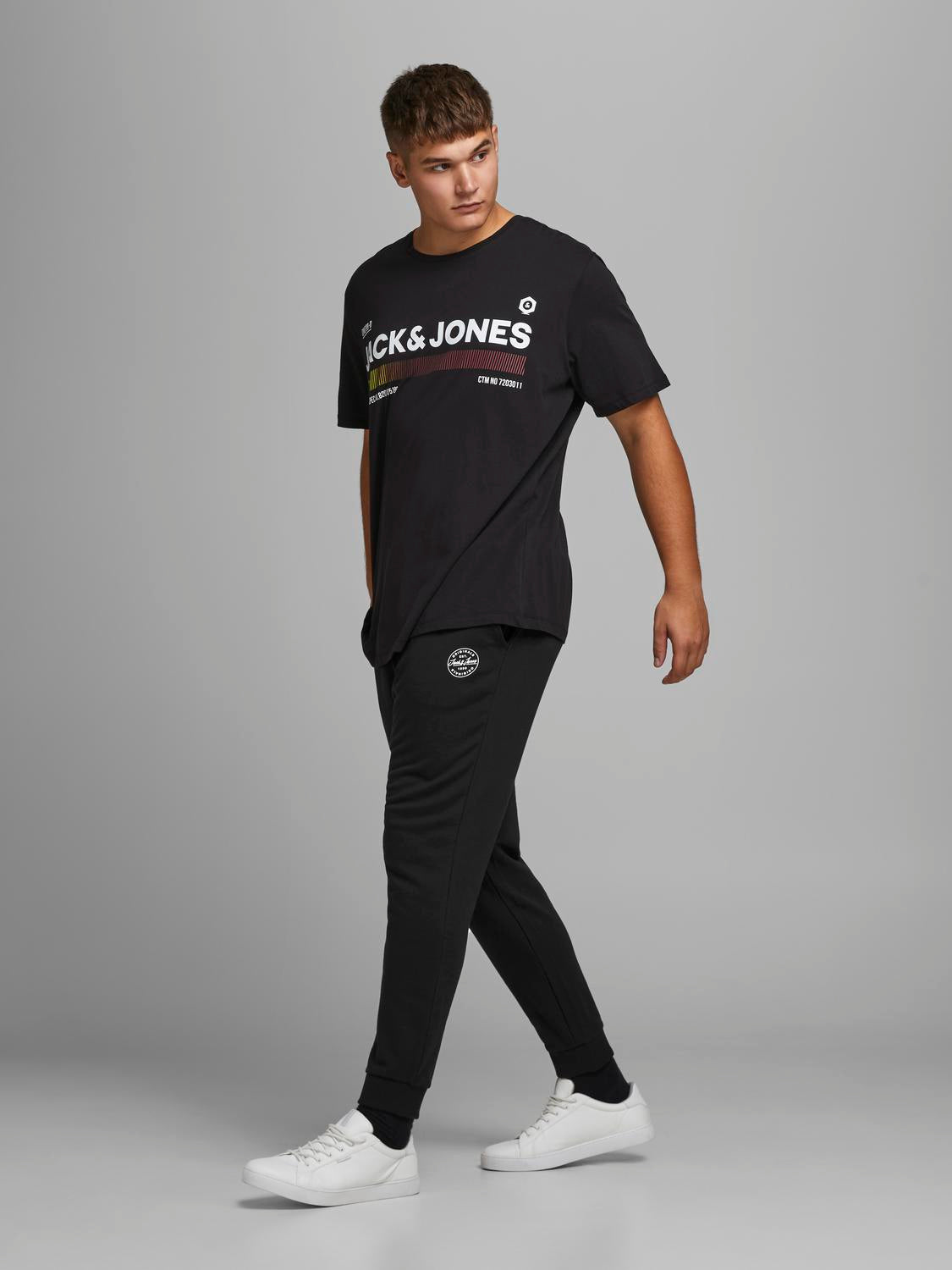 PlusSize JPSTGORDON Track Pants - Black