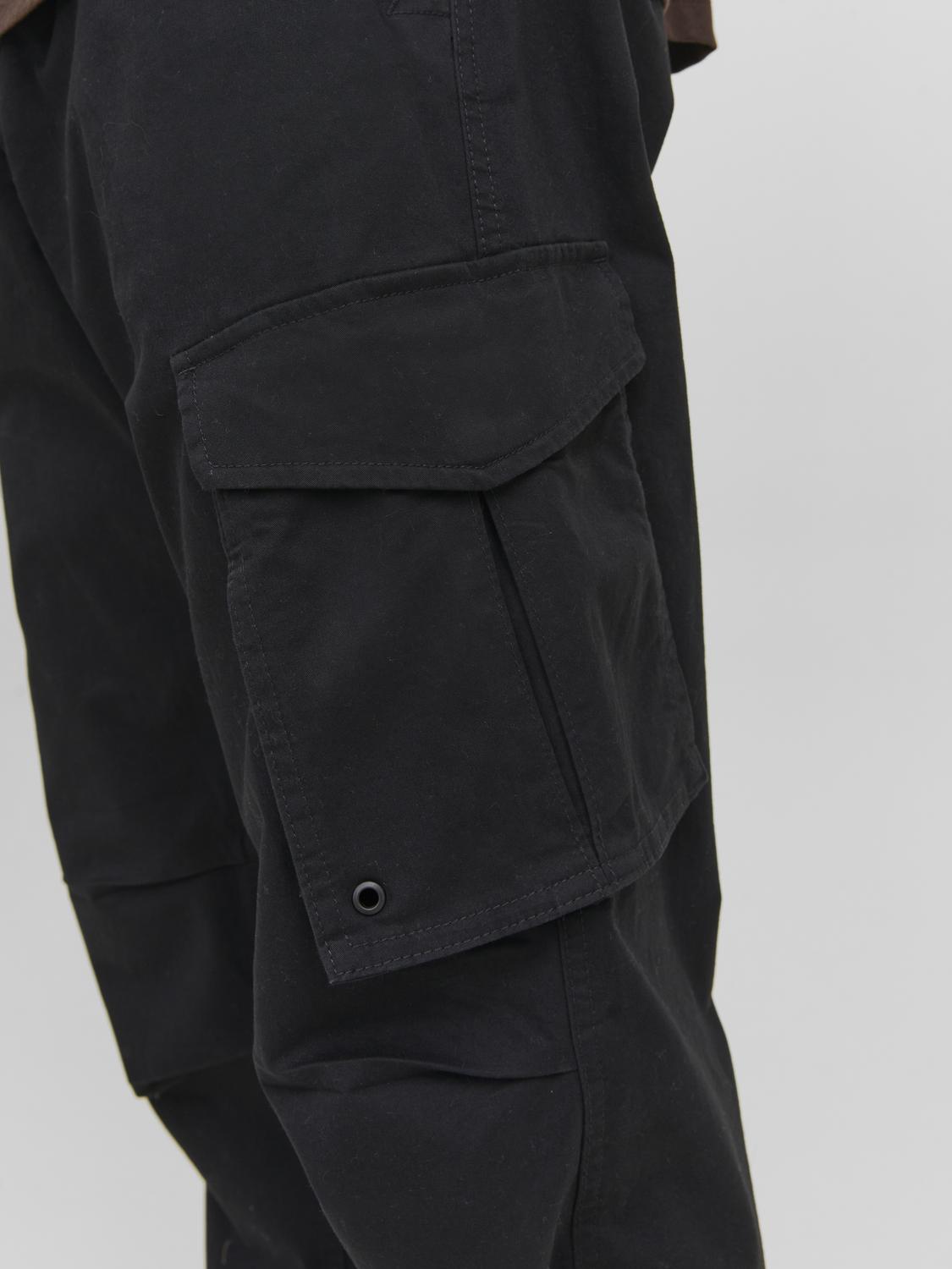 JPSTKANE Cargo Trousers - Black