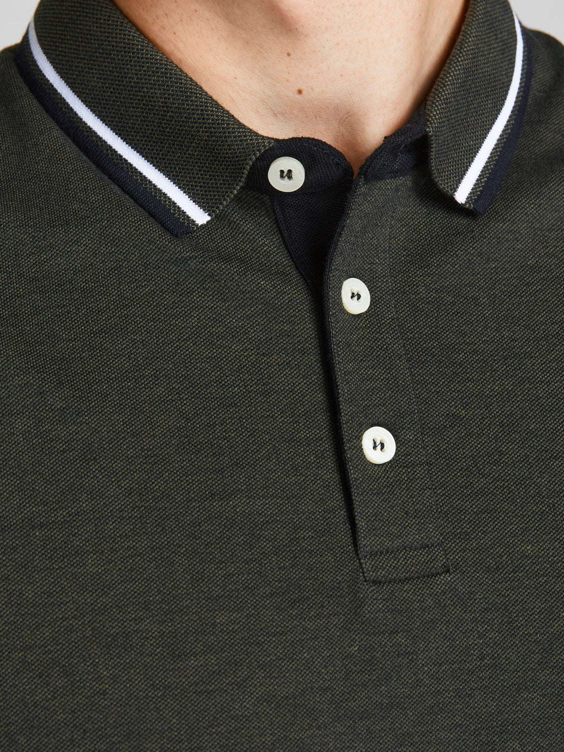 JJEPAULOS Polo Shirt - Forest Night