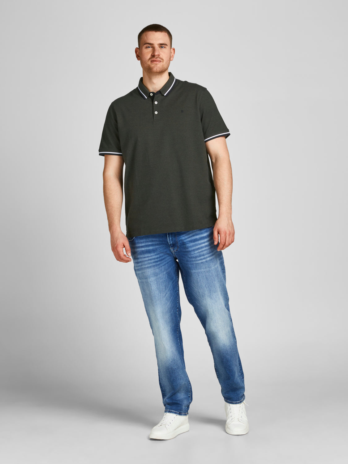 JJEPAULOS Polo Shirt - Forest Night