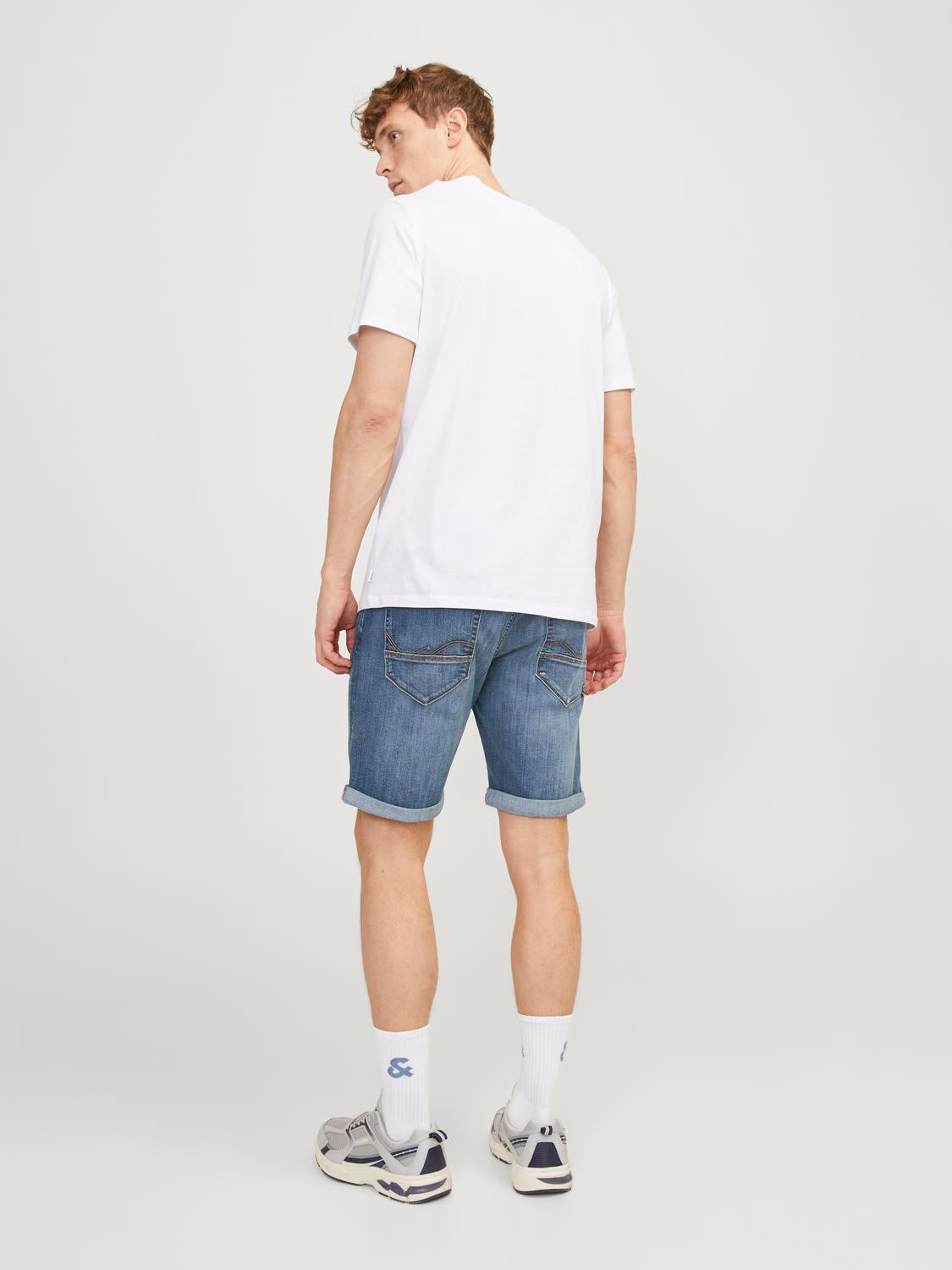 JJIRICK Shorts - Blue Denim