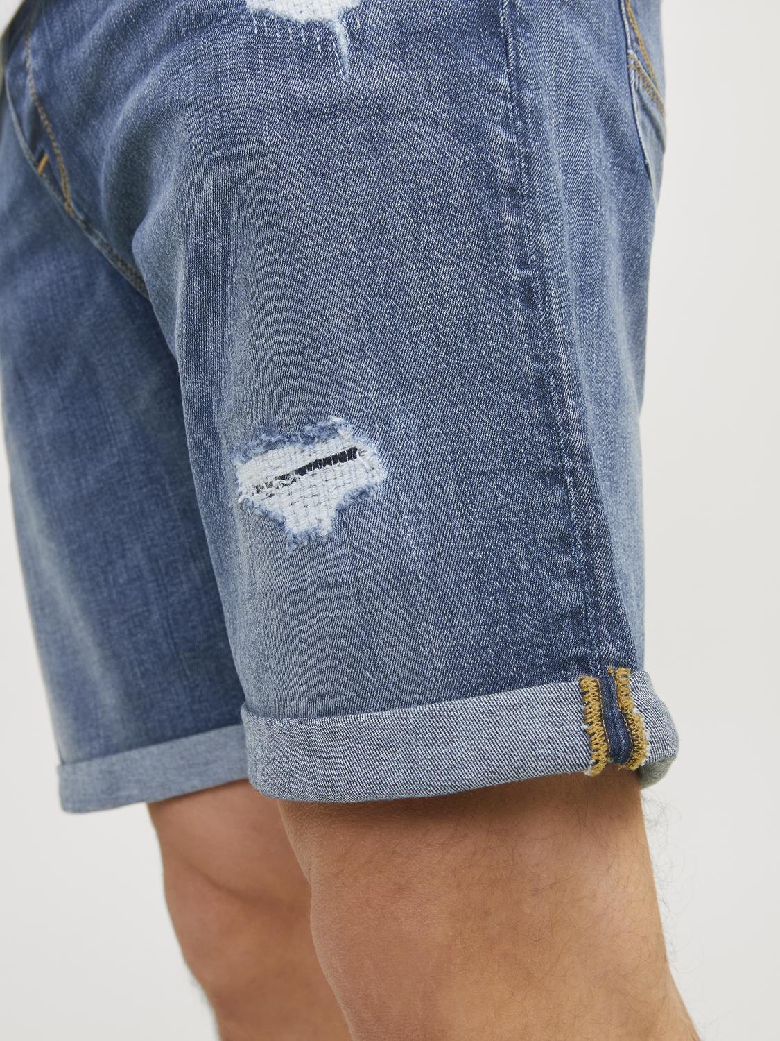 JJIRICK Shorts - Blue Denim