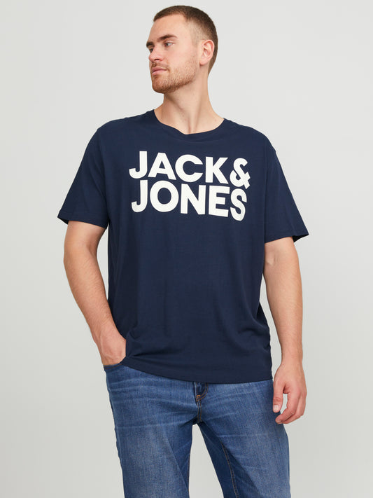 JJECORP T-Shirt - Navy Blazer